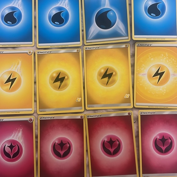 Lot of Pokeman Energy Cards - 16 Energy Cards PERFECT CONDITION - Picture 3 of 3